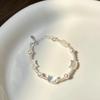 S925 Pure Silver Pearl Bracelet 