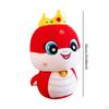 Chinese Year Snake Plush Doll Animal Soft Cartoon Stuffed Toy for