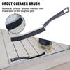Grout Cleaner Scrub Brush Deep Tile Joints - Stiff For Home Bristles Angled Gap T8R9