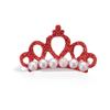 5Pcs Pet Small Dogs Cat Faux Pearl Crown Shape Bows Hair Clips Head Decoration for Pets Puppy Hairpins Decor Grooming Accessoires
