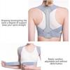 Posture Back Corrector Clavicle Spine Back Shoulder Support Belt Back Pain Relief Posture Correction Prevents Slouching Child Adult Unisex