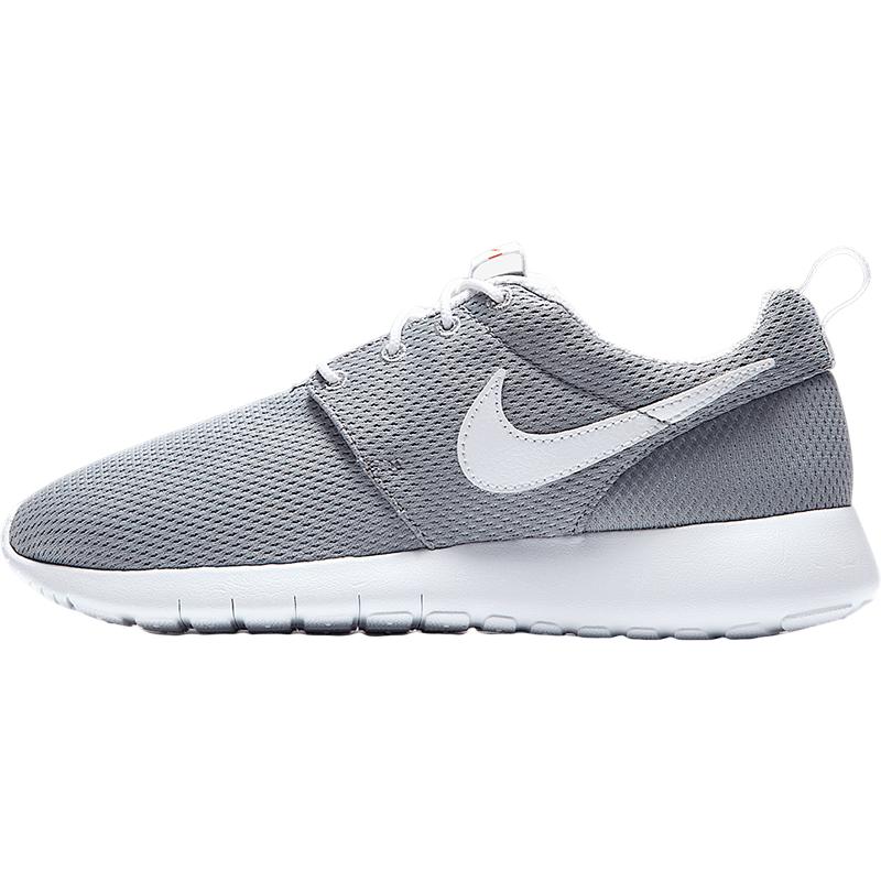 Nike Roshe One Амортизация Устойчивая к истиранию Амортизация, Износостойкие Низкие Детские Беговые Кроссовки Серый Подростки 599728-038