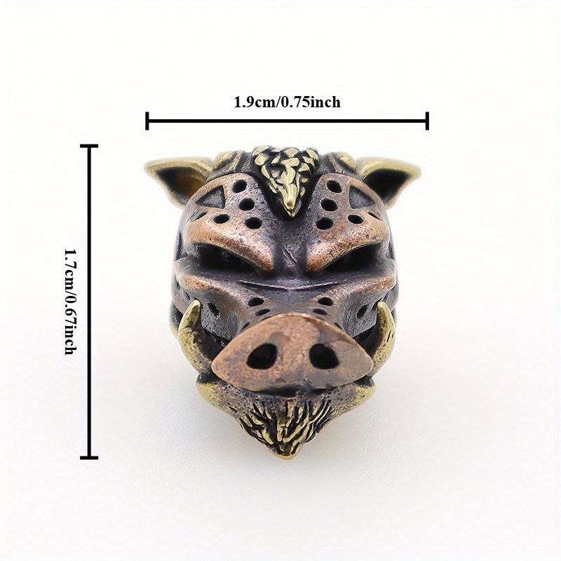 1 шт. 6 мм отверстия Винтажная латунь Латунь Персонализированные Гаджеты Аксессуары Подвеска для автомобиля Античная латунь Винтажные DIY Аксессуары Брелок