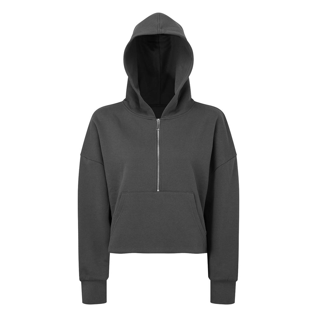 TriDri Womens/Ladies Half Zip Hoodie