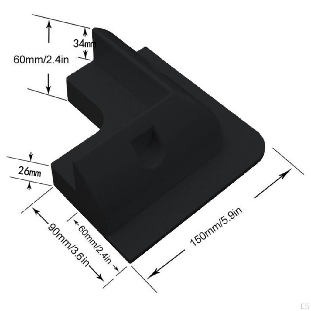 Комплект монтажных кронштейнов Аксессуары для лодок Прочные панельные крепления для транспортных средств, лодок, кемпинга, фургонов, автодомов