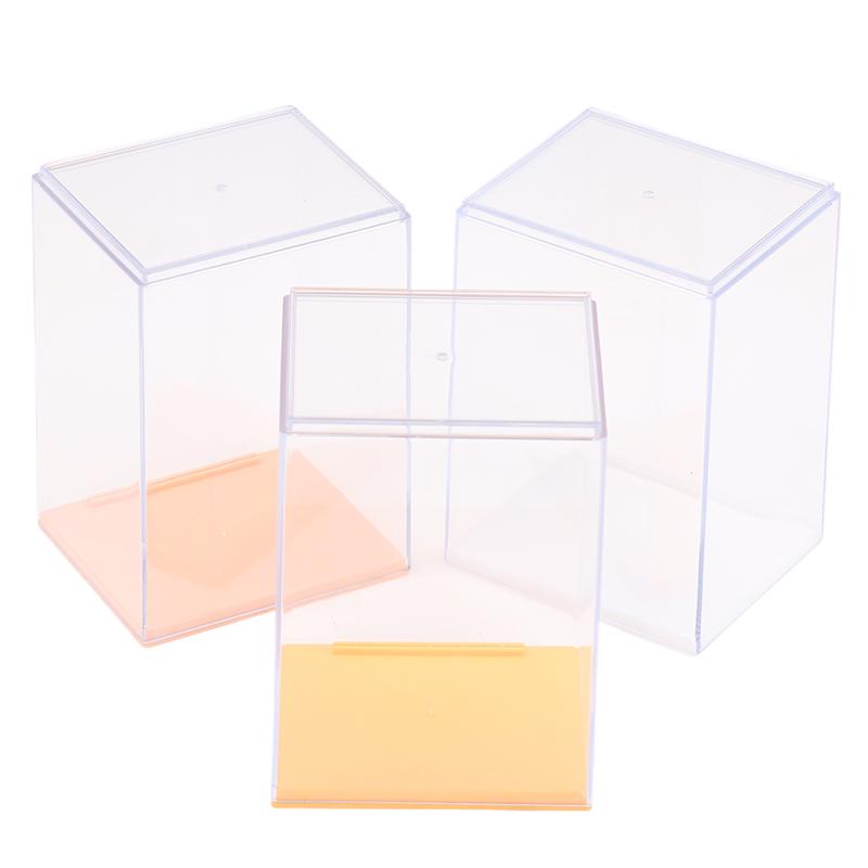 1 Piece Transparent Display Showcase High Quality Acrylic Storage Box Dustproof Thickened Doll Display Box For Home