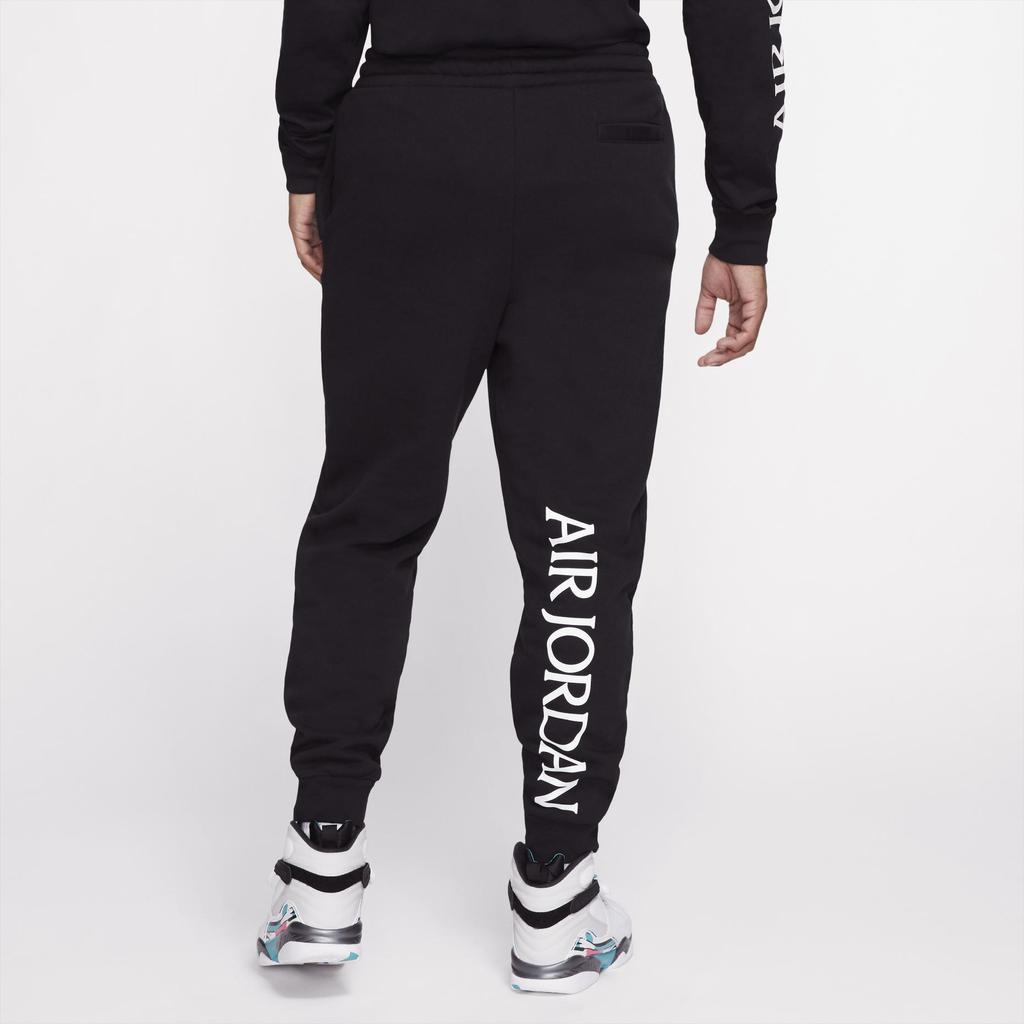 Air Jordan Jumpman Classics Fleece Lined Casual Long Pants Black Men's BV6009-010