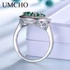 Umcho Fashion Round Gemstone Ring