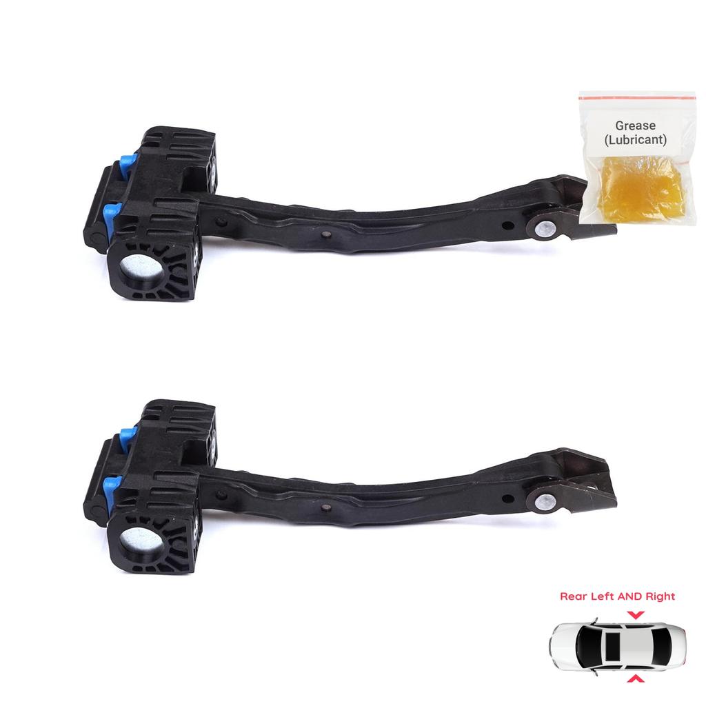 BDP1420-1 2 Pieces Rear Door Stop Check Assy Limiter Strap for VW Touareg MK2 7P 7P5 7P6 2010-2018 7P0839249