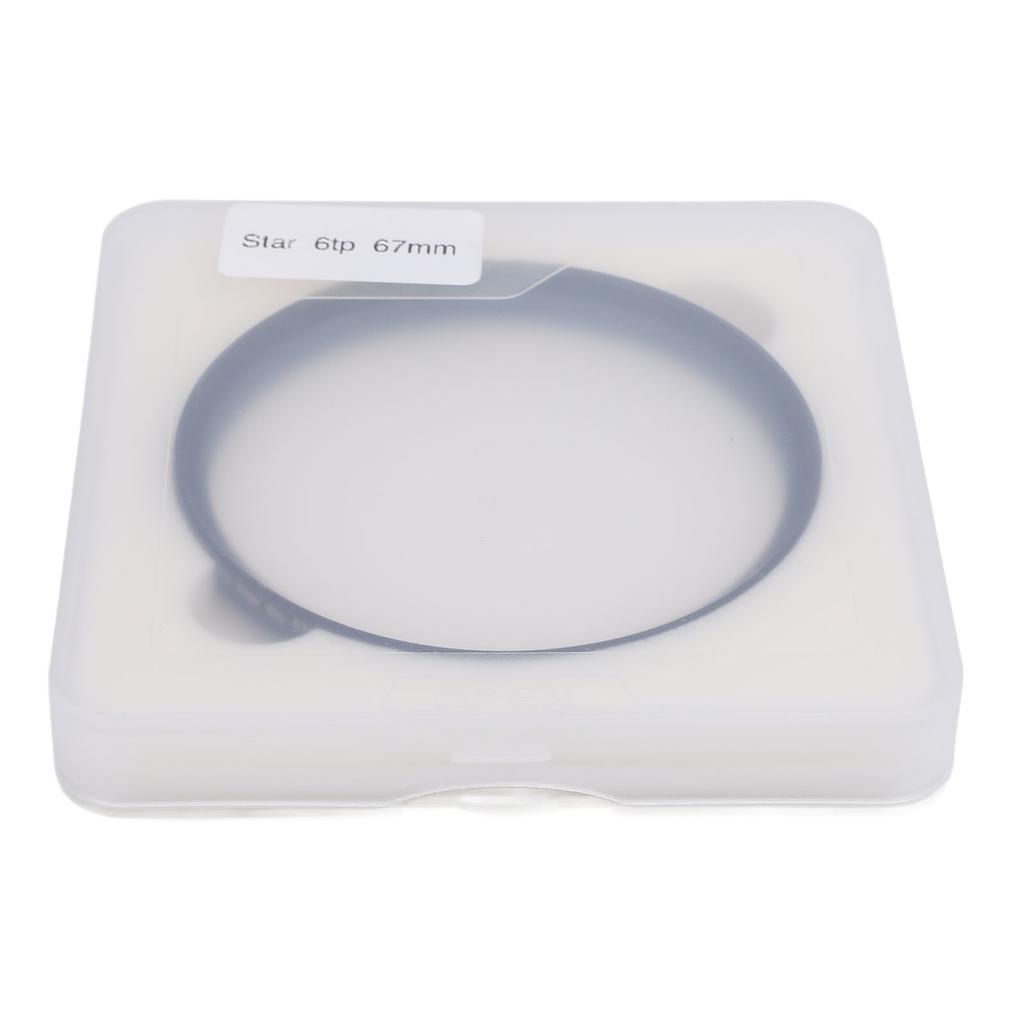 Camera Lens Filter 67mm Lens Protect Filter Star Effect Filter for 67mm Lens Cell Phones and