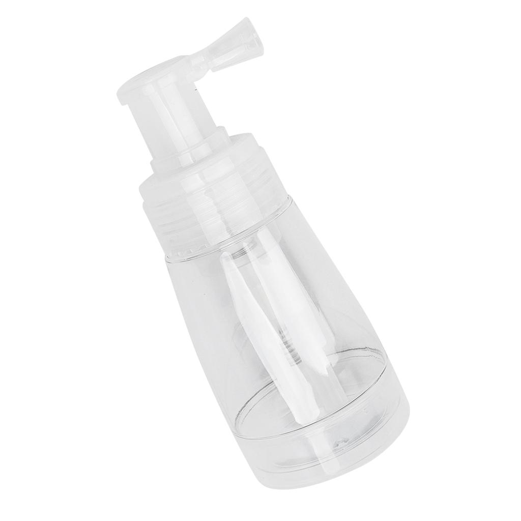 Флакон-спрей для пудры для волос, прозрачный, пустой, многоразовый, с распылителем, инструмент для укладки волос, 180 мл