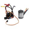 Brushless Motor 3500KV Waterproof Fast Heat Dissipation Overheating Protection RC Motor with 80A