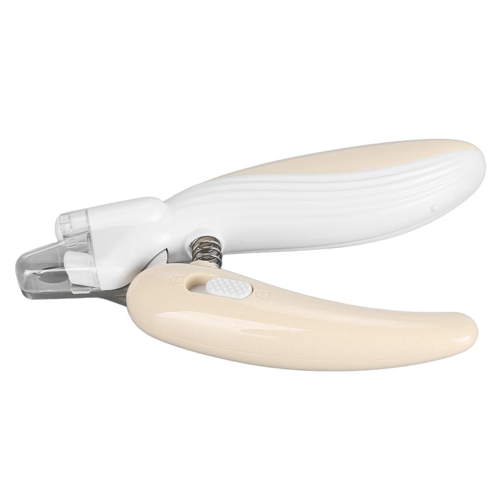 Светодиодная когтерезка для домашних животных, триммер для когтей, нержавеющая сталь, безопасная когтерезка для собак, эргономичная