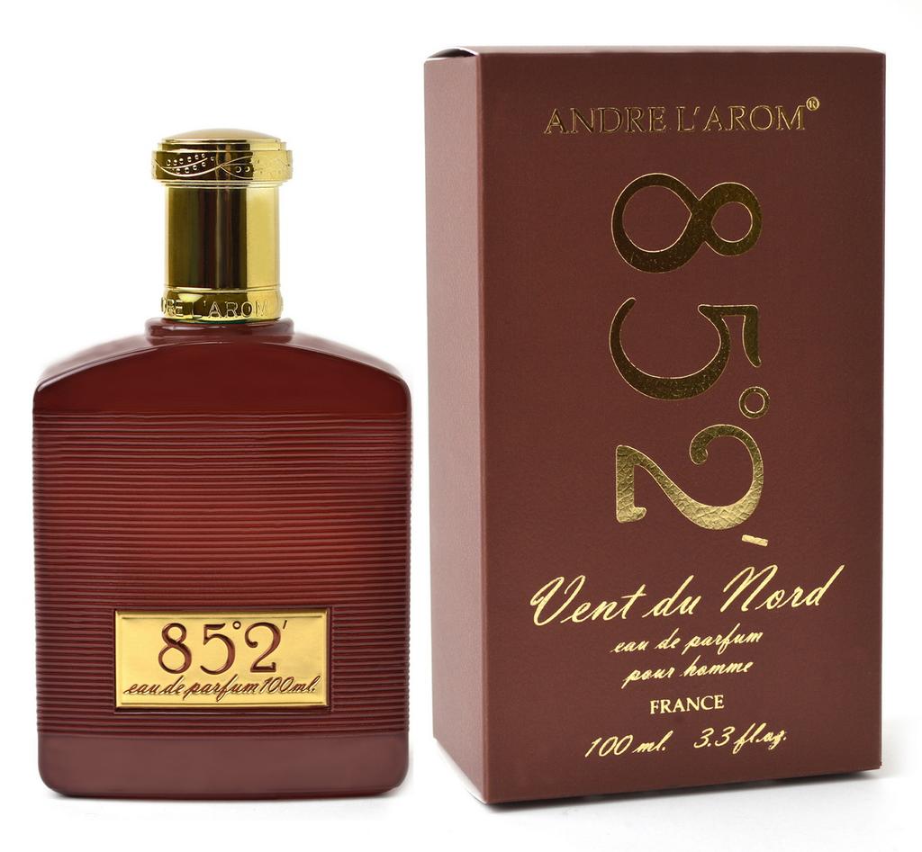 Парфюмерная вода для мужчин от Andre L`arom Vent Du Nord 85`2 , Семейство Grasse Parfums, сделано во Франции