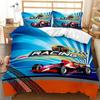 Car Race 3D Duvet Cover Set  King Queen Double Twin Single Size Bed Linen Set