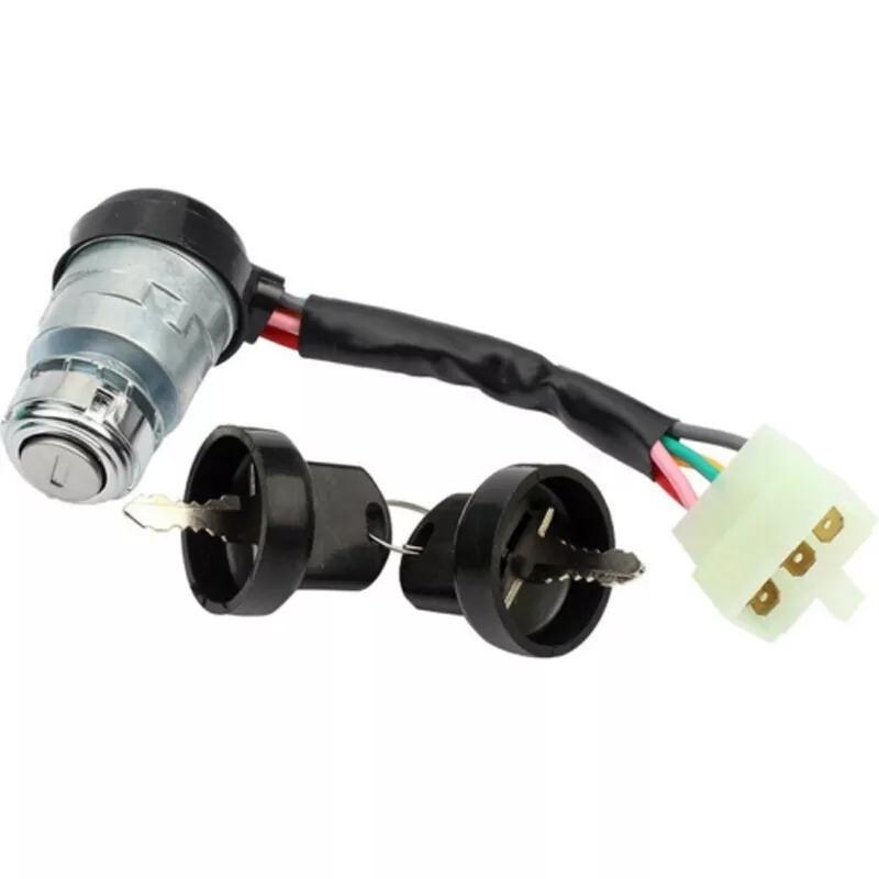 1PC скутер 5 проводов замок ключа зажигания для 4-тактного двигателя 50cc - 125cc Go Kart Iron Head водонепроницаемый