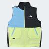 adidas Мужская спортивная куртка KH0237 с отстегивающимися рукавами, цветные блоки, тканая