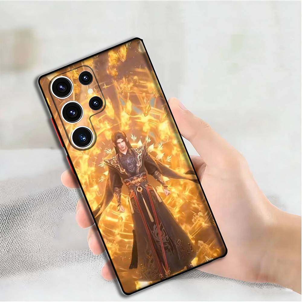 Anime Dou Po Phone Silicone Case for Samsung S24,22,20,23,21,20 Ultra Plus Lite 5G Print Cover