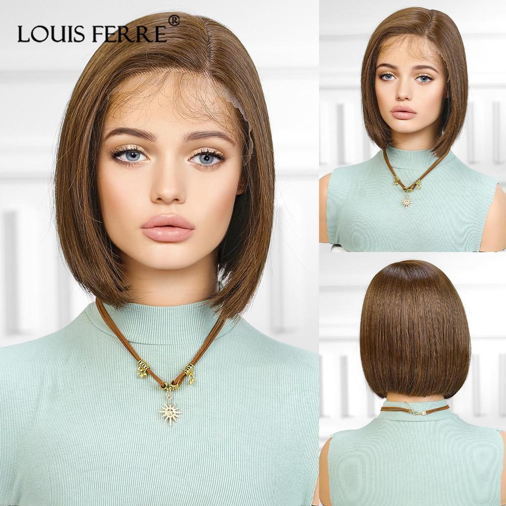 Блондинка, синтетический парик с кружевной передней частью, средней длины, омбре, от блондинки до платины для женщин, повседневные вечерние парики для косплея, термостойкие волокна волос