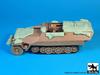 Black Dog Набор аксессуаров Ausf D смола военные детали HAUT35270 1/35 Sd.Kfz.251/9 (для Тамии) (танк)