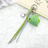 Ladies' Bag Pendants Cartoon Cute Handmade Weave Fish Kawaii Sweet Verstaile Bag Accessories Multifunctional Keychains For Girl