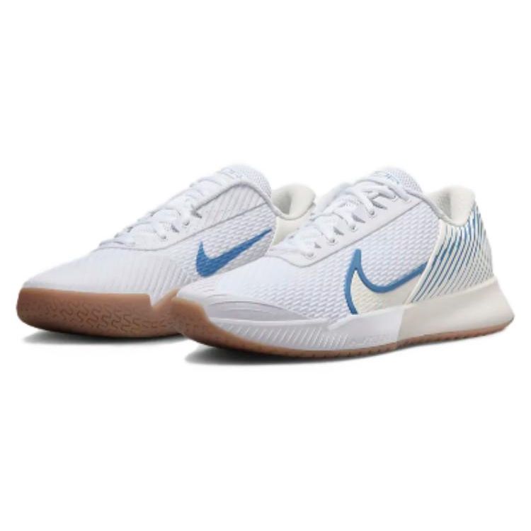 Nike Court Air Zoom Vapor Pro 2 белые светло-голубые мужские кроссовки Sail Gum-светло-коричневые DR6191-107