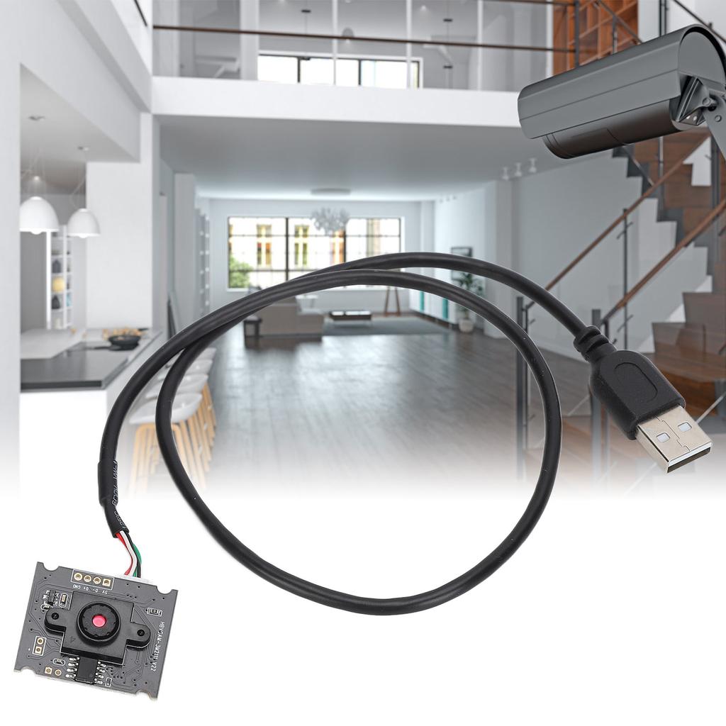 3 MP Camera Module 64° 3.5mm Manual Focus Webcam Board with USB Cable HBVCAM‑3M2111 V22