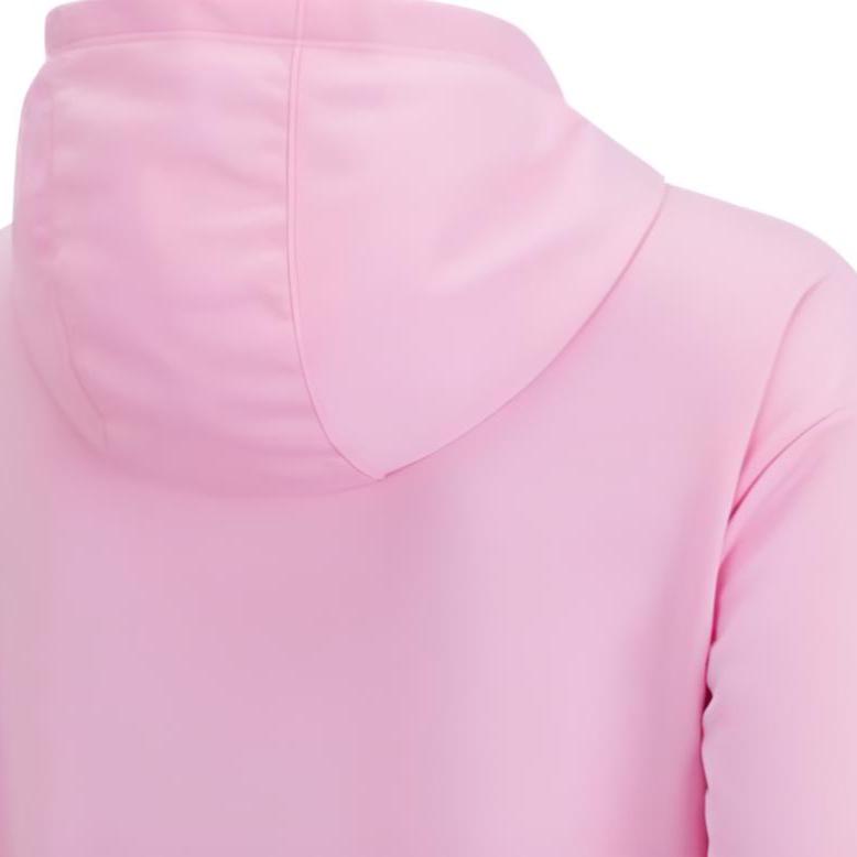 Nike Logo Print Pullover Hoodie Kids Hoodies Pink DJ0679-654