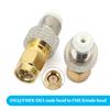 50 Ohm RF Connector FME-J To SMA-K Optional BNC Male/Female Wireless Device Antenna Coaxial Adaptor