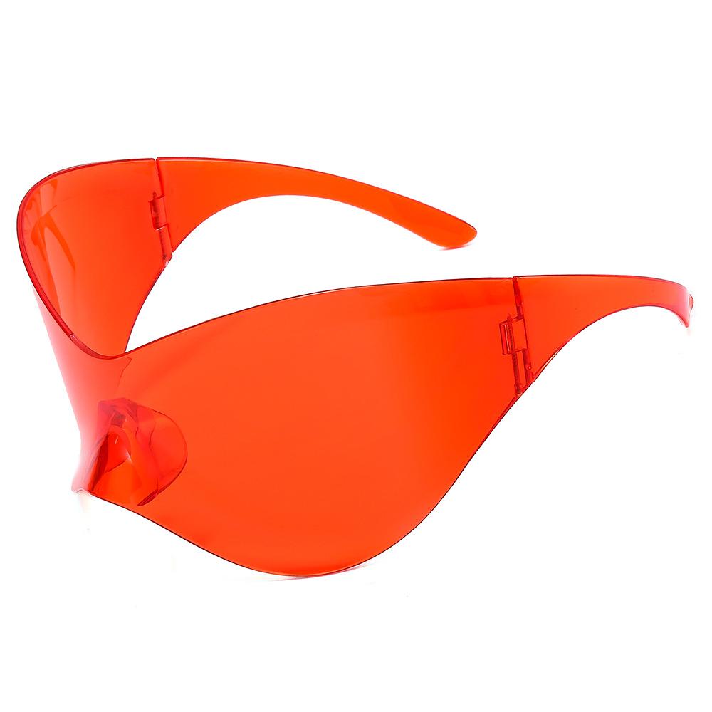 Популярные женские солнцезащитные очки Оверсайз преувеличенные Панк солнцезащитные очки Солнцезащитные очки Мужские UV400 Защита Оттенки Зеркальные Цветные Y2K Очки