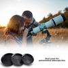 Telescope Dust Caps Black Aluminum M42 M48 M54 Lens Thread Caps Astronomical Telescope Lens Cover Eyepiece Protectors