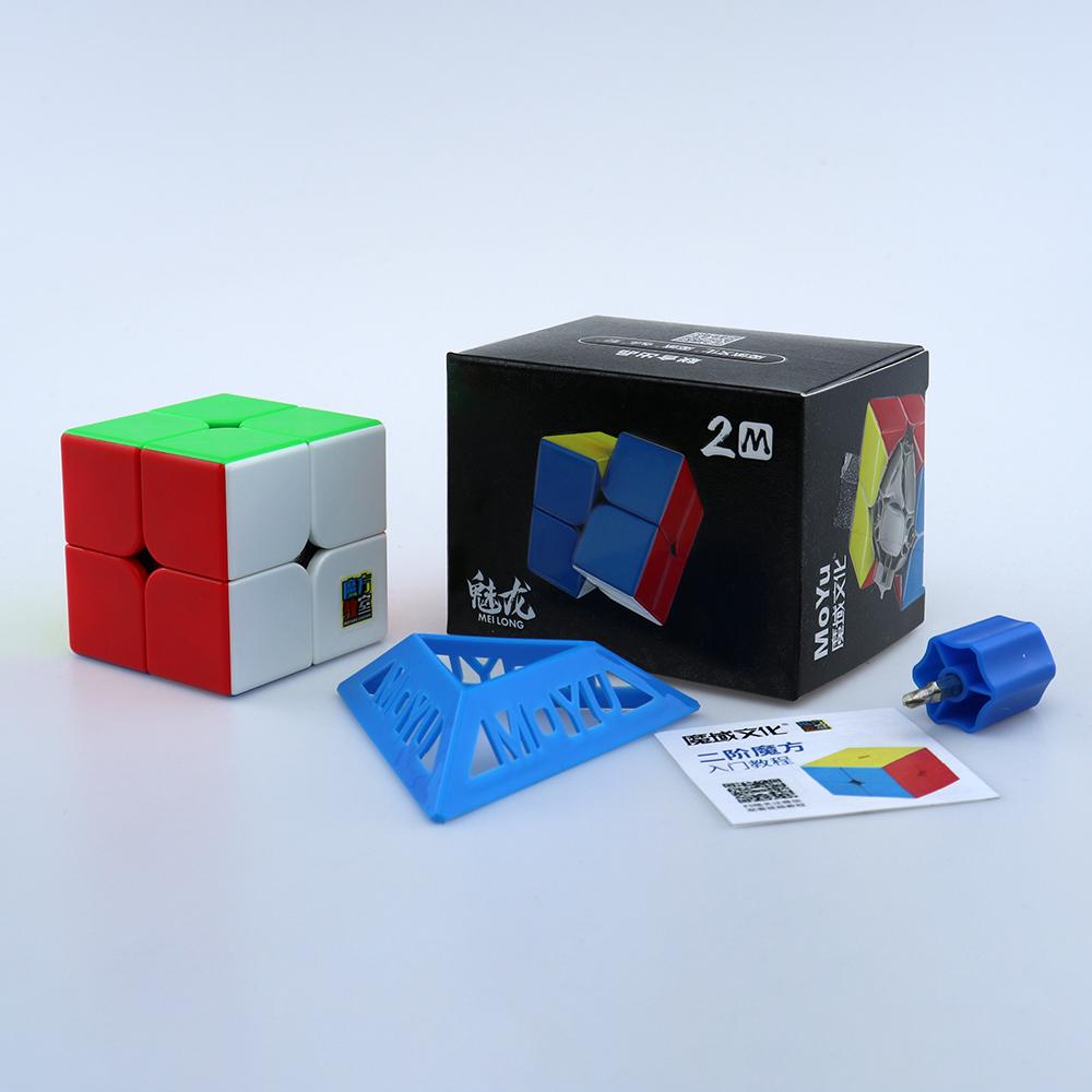 Meilong Magnetic 2x2 3x3 4x4 5x5 Magic Speed Cube Meilong 2M 3M 4M 5M Pyraminx M Fidget Toys Stress Reliever Toy