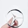 WAK3   9cm Car Rear Trunk Emblem Badge Sticker For Mercedes-Benz W205 W211 W212 GLC Car Tail Emblem Decals Interior Mouldings HBT-BENC