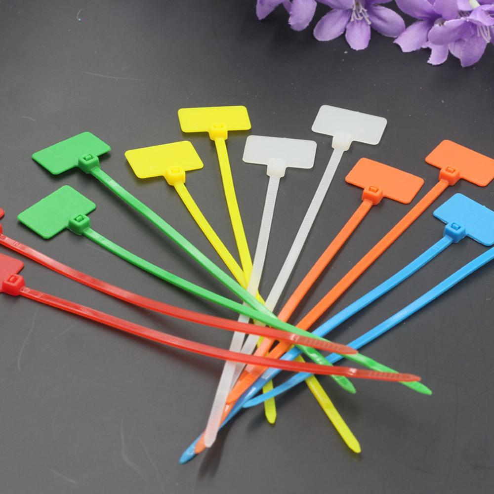 Easy Mark 4*150mm Nylon Loop Self-locking Labels Tag Cable Winder Wire Ties