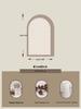 Felt Photo Display & Message Board for Wall, Living Room, or Entrance