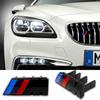 ABS 3D Car Front Grille Badge Emblem For BMW M Logo X1 X2 X3 X4 X5 X6 F48 G01 E84 E83 F39 F10 F30 G11 G07 G86 G80 G60 E60 E46