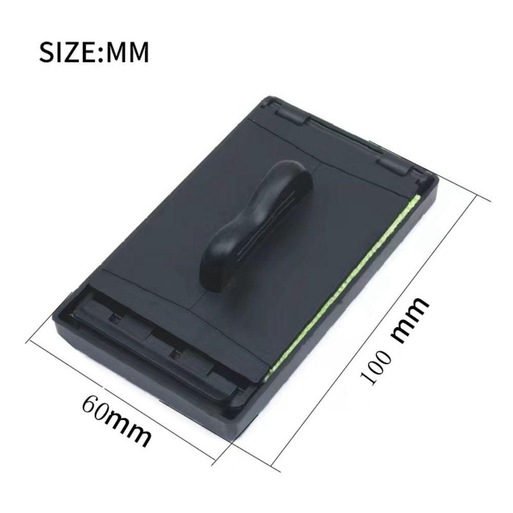 Green Bass Strings Scrubber Ergonomic String Cleaner Brush Guitar String Cleaner Brush Fingerboard