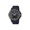 Casio Серия PRO TREK-Дисковый двойной дисплей 100 метров водонепроницаемость Солнечный кварцевый механизм Ремешок из смолы и металла Японские и корейские часы Мужские PRW-51FC-1JF