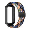 Плетеный ремешок+Чехол из ПК для Xiaomi mi band 9 8 active аксессуары спортивный магнитный Нейлоновый браслет correa+Чехол для Redmi band 3 2
