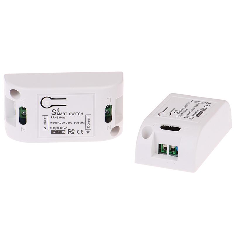433 МГц RF Smart Switch Беспроводной RF Приемник Таймер Реле Телефон Пульт Дистанционного Управления