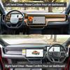 zkfan8 Dashboard Sun Shade Cover Mat Pad Anti-UV Non-Slip Carpet for Rivian R1T R1S 2021 2022 2023 2024 2025 Car Mat Accessories