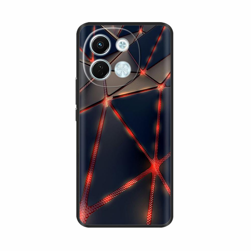 Чехол для телефона для Tecno Pova 6 Neo 5G Чехол-накладка Мягкий Черный Силиконовый Бампер для Tecno Spark 30 5G Чехол Coque Spark30 Fundas Para