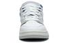 Li Ning Wave PRO Synthetic Leather Slip Resistant Abrasion Resistant Low top Skateboard Shoes Men's White Gray Blue AECT009-3
