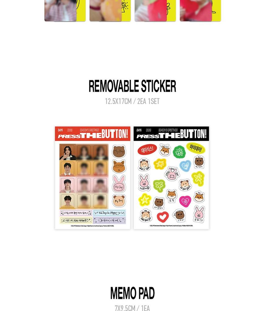 [Предзаказ] DAY6 [PRESS THE BUTTON] 2026 СЕЗОННЫЕ ПОЗДРАВЛЕНИЯ