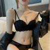 Black Lace Bras For Women Push Up Bras Wireless Underwear Lady Fashion Sexy Backless Bras