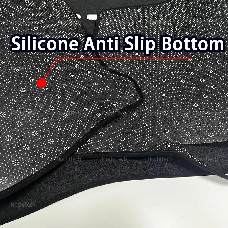 For Peugeot 3008 5008 GT Hybrid 2016-2022 Car Dashboard Cover Avoid Light Pad Instrument Platform Cover Mat Carpet Accessories