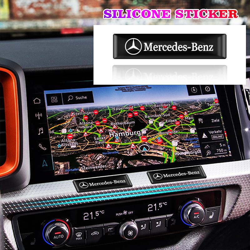 GLC GLB 4/10 шт. Автомобильные наклейки Эпоксидные эмблемы Декоративные наклейки Для Mercedes Benz AMG A180 W203 W206 W220 W205 W211 W201 W2