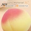 Hand Therapy Ball 6Pcs Fruit Squeeze Toys for Stress Relief Soft TPR Satisfying Fidget Palm Kneading Toy Sensory Cute Colorful Kids Teens Adults