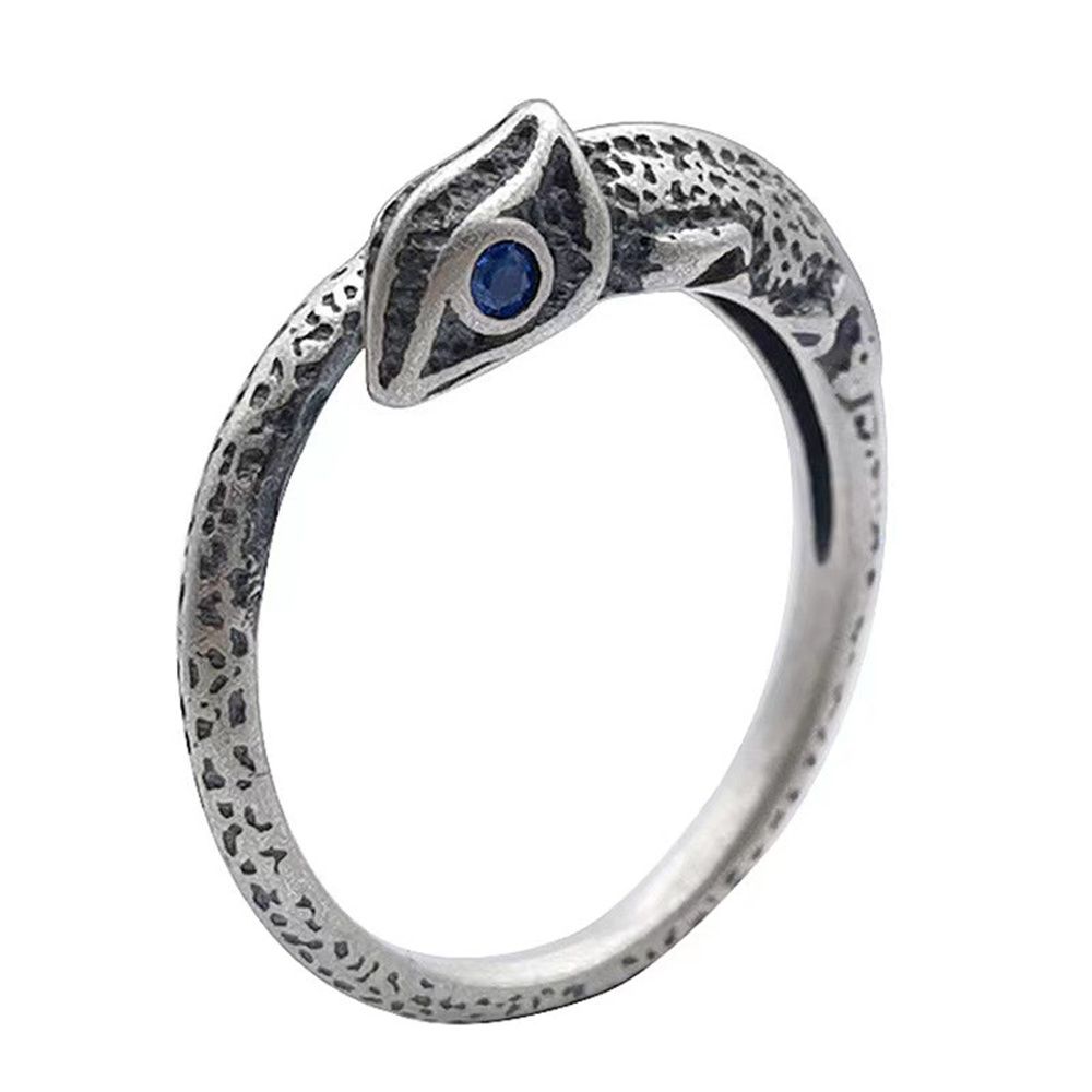 Cool Gifts Lady Men Personality Ring Chameleon Ring Lizard Jewelry