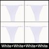 4PCS/Set  Adjustable Waist Sexy G-string Panties Cotton Women's Underwear Girl Female Pantys Bikini Lady Thongs Lingerie